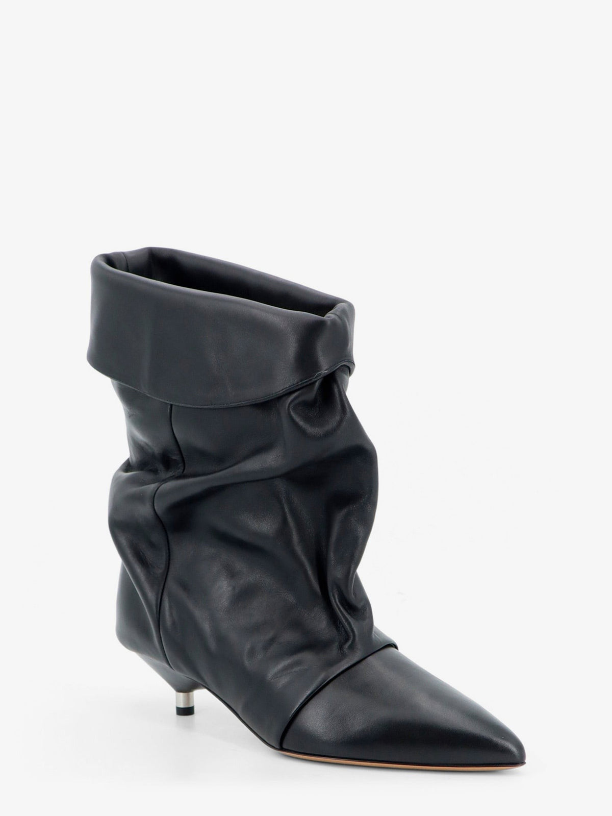 ISABEL MARANT Women's Edrik Leather Boots Black