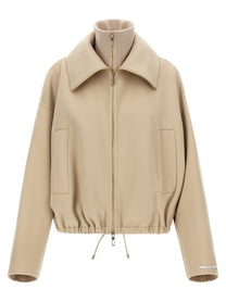 Sportmax Emiro Bomber Jacket Beige