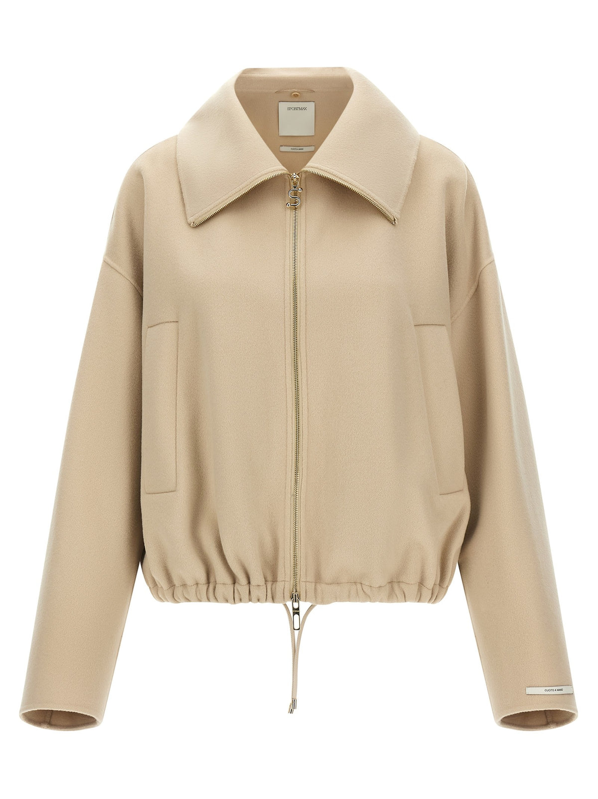 Sportmax Emiro Bomber Jacket Beige