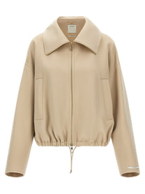 Sportmax Emiro Bomber Jacket Beige
