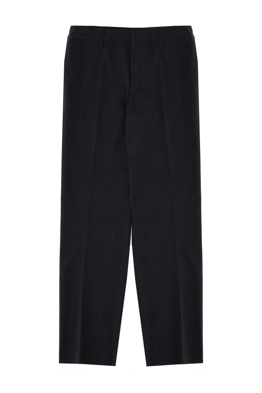 Emporio armani men’s pantalone slim fit black pleated trousers with a sleek tailored fit for formal wear