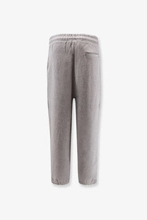 Entire Studios unisex cotton jogging trousers in grey with relaxed fit and elastic waistband for comfortable wear