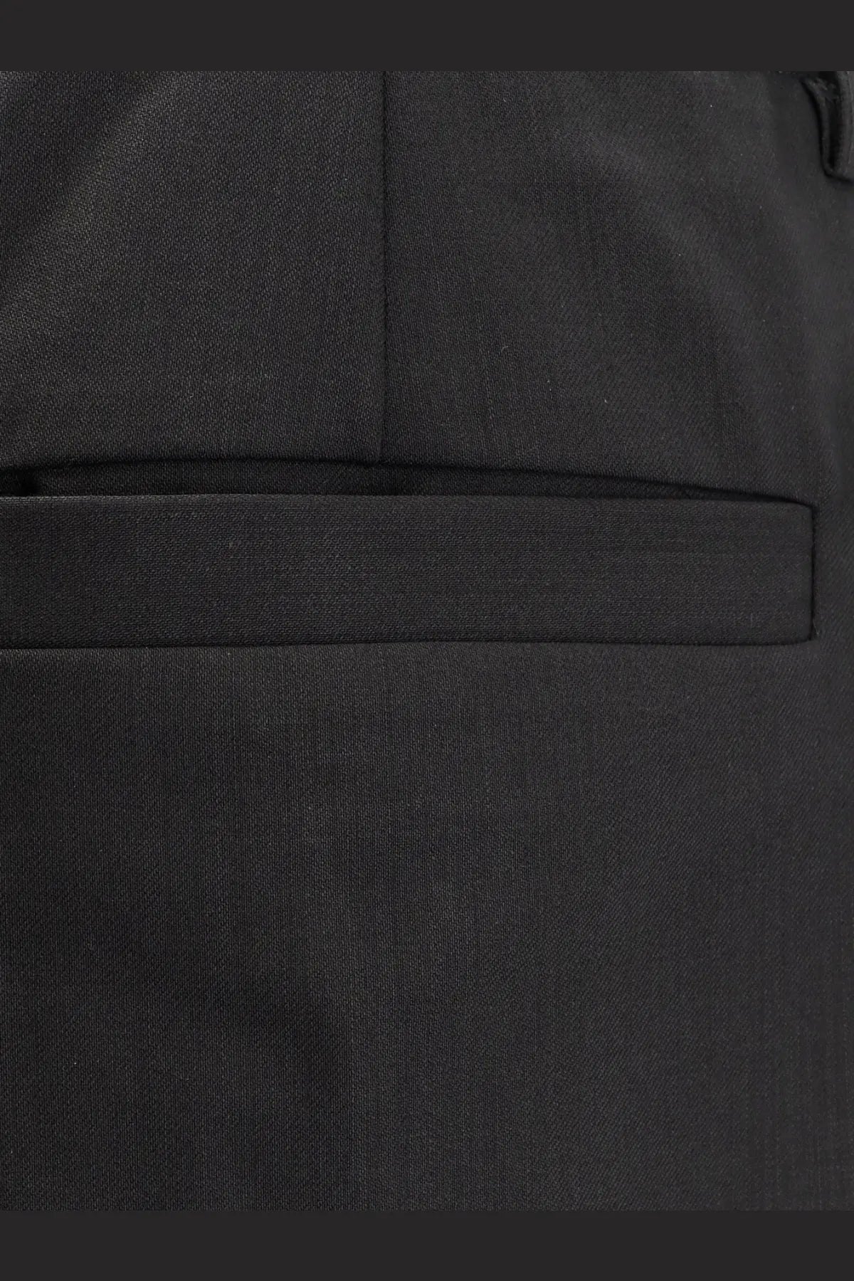 Entire Studios women’s father suiting wool trousers black with textured fabric and sleek tailored design with seam detail