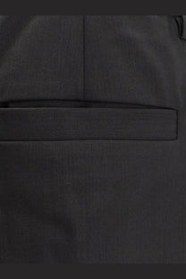 Entire Studios women’s father suiting wool trousers black with textured fabric and sleek tailored design with seam detail