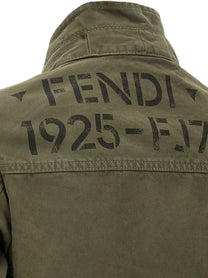Fendi Equestrian Jacket Green, view 4