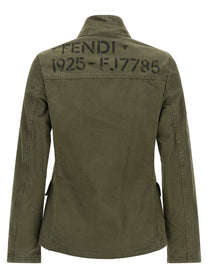 Fendi Equestrian Jacket Green, view 2