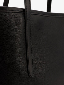 ATP Atelier Women's Eraclea Leather Shoulder Bag Black, view 5