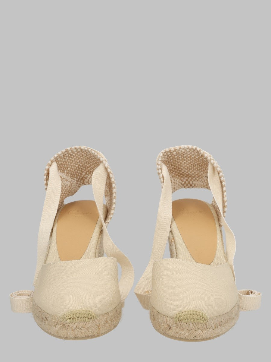Castañer Women's Espadrilla Carina Beige