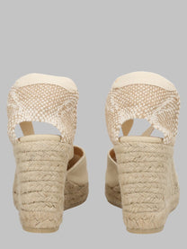 Castañer Women's Espadrilla Carina Beige