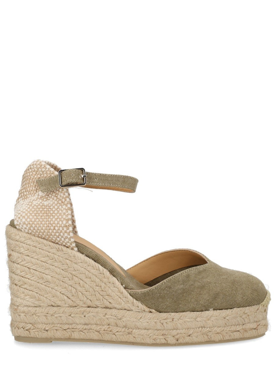 Castañer Women's Espadrille Chiarita Green