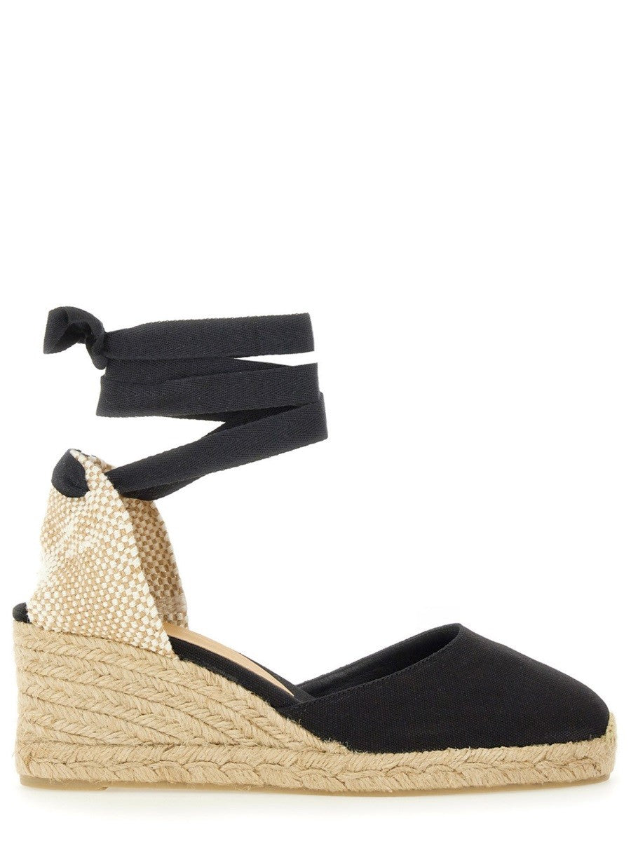 Castañer Women's Espadrille Cute Black