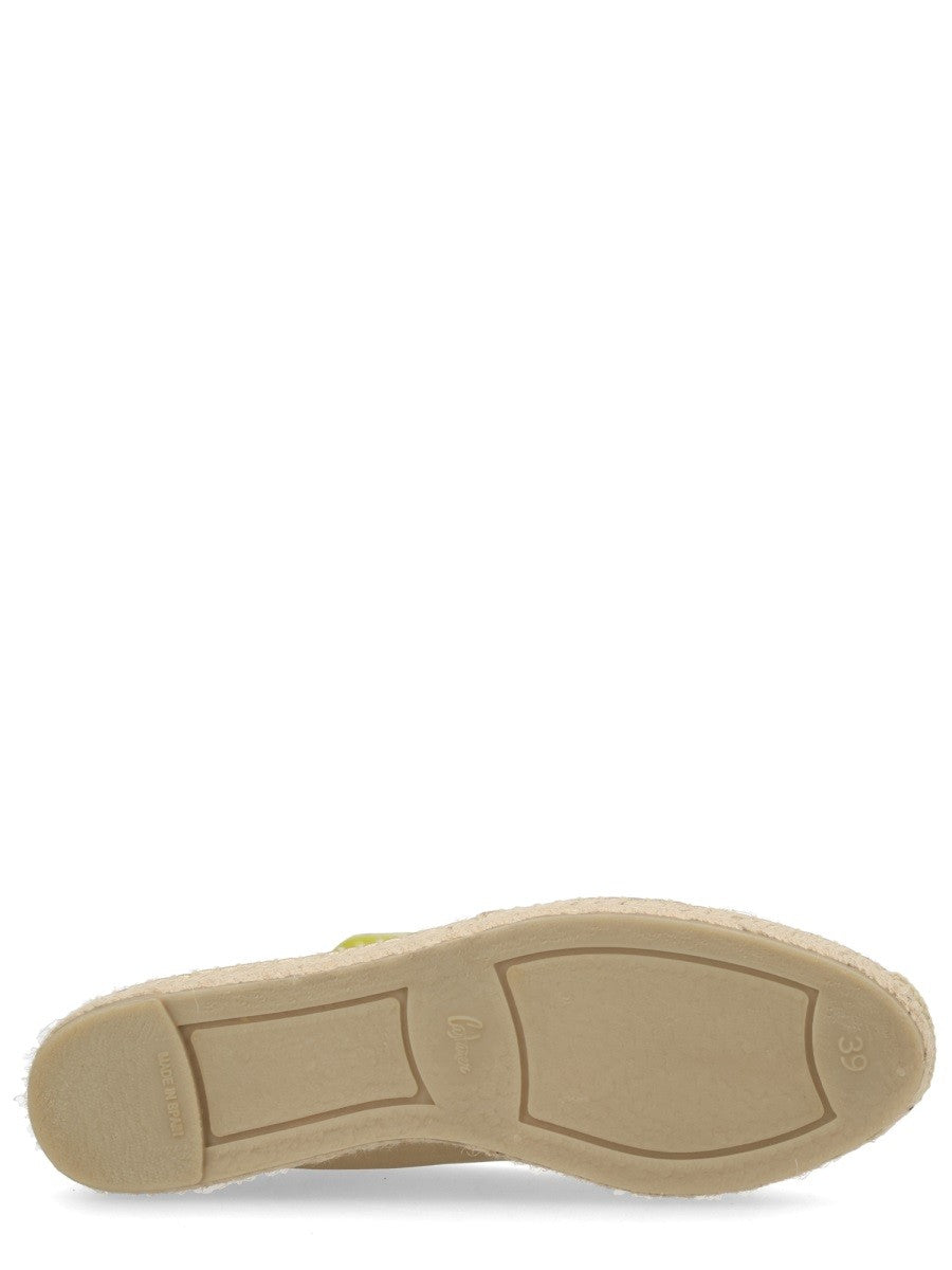 Castañer Women's Espadrille Kenda Gold