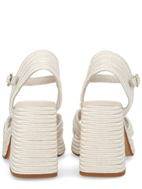 Castañer Women's Espadrille Valley White