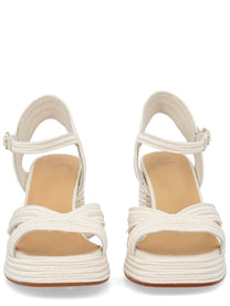 Castañer Women's Espadrille Valley White