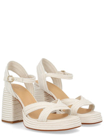 Castañer Women's Espadrille Valley White