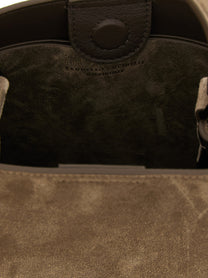 Brunello Cucinelli Essence Small Handbag Brown, view 4