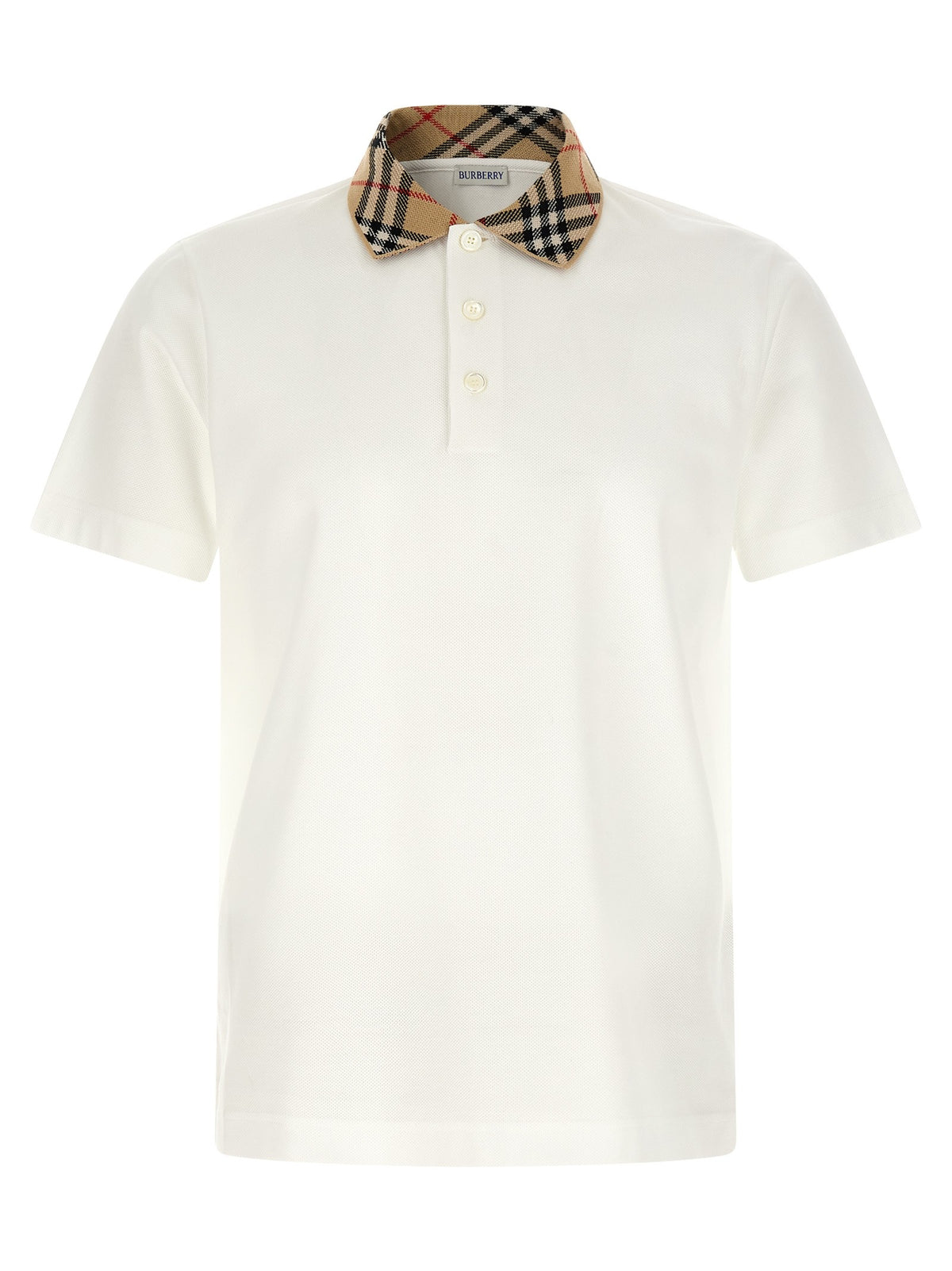 Burberry Evan Polo Shirt White