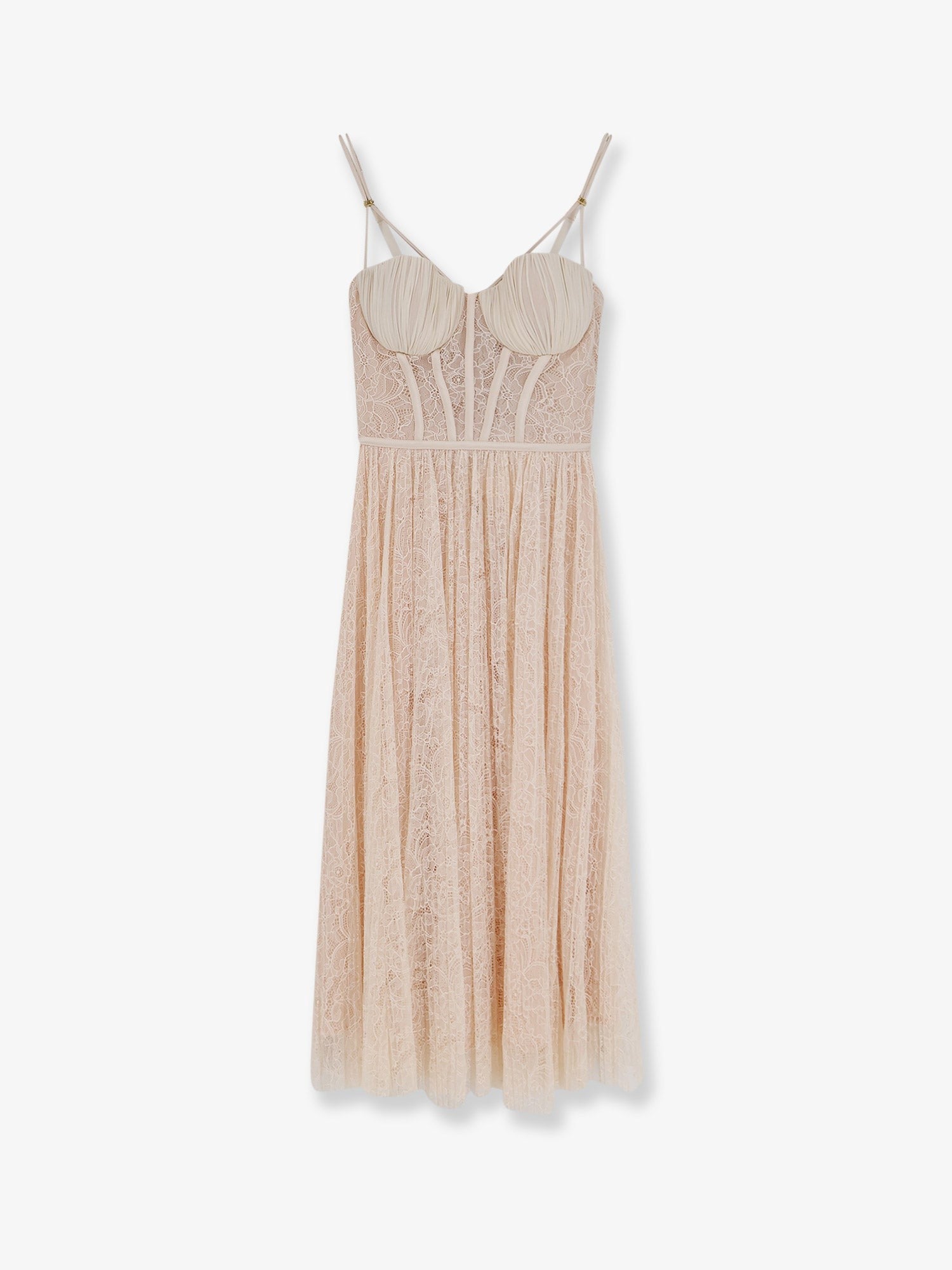 Elisabetta Franchi Women's Events Lace Dress White