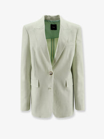 Pinko Women's Faith Viscose Blend Blazer Blue