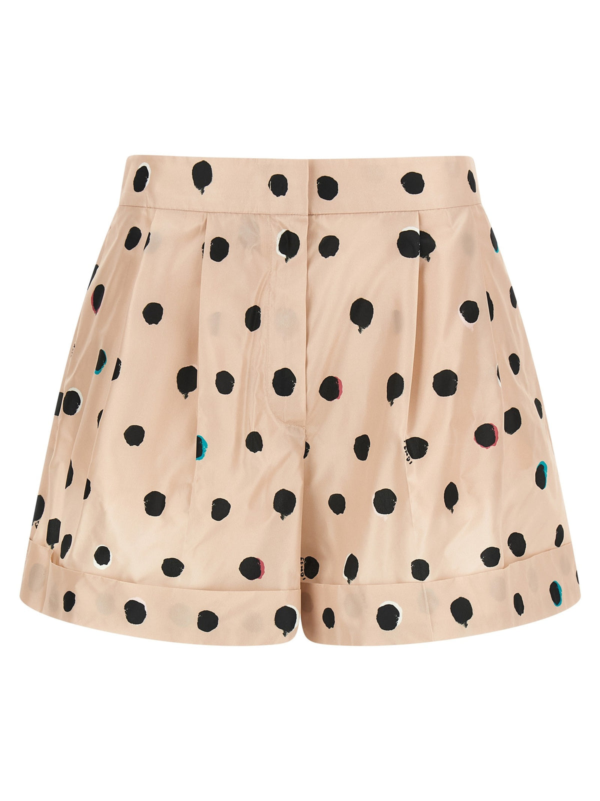 Fendi Falena Dots Shorts Blue