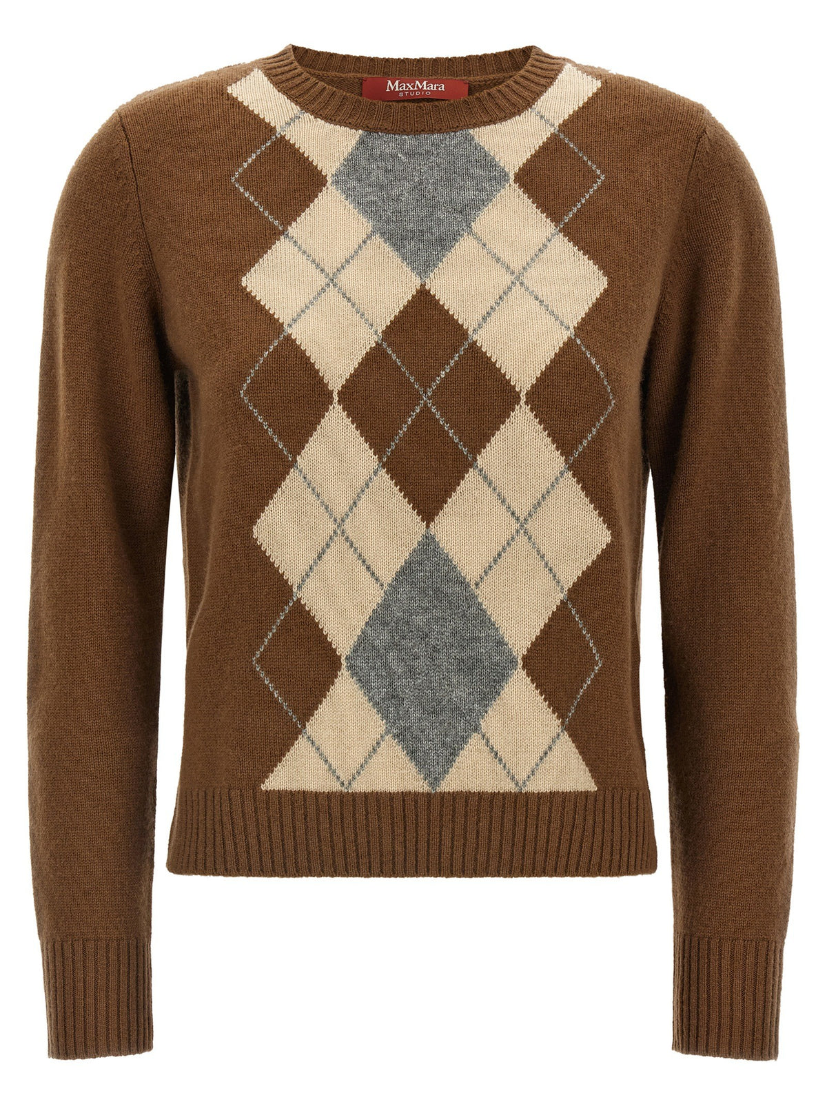 Max Mara Studio Faraone Sweater Brown