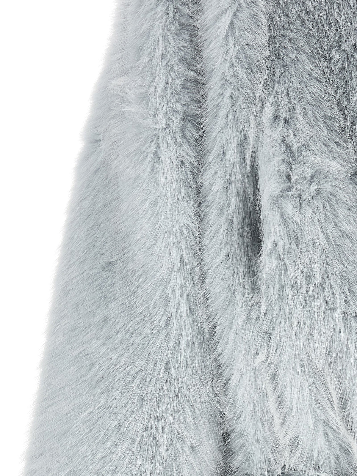 Pinko Faux Fur Blouson Blue