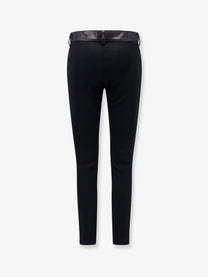 Sacai Women's Faux Leather Trousers Black