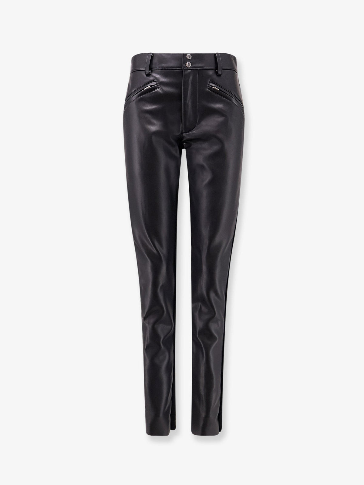 Sacai Women's Faux Leather Trousers Black