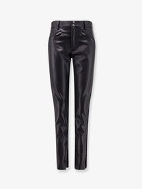 Sacai Women's Faux Leather Trousers Black