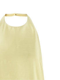 self-portrait Feather Dress Yellow