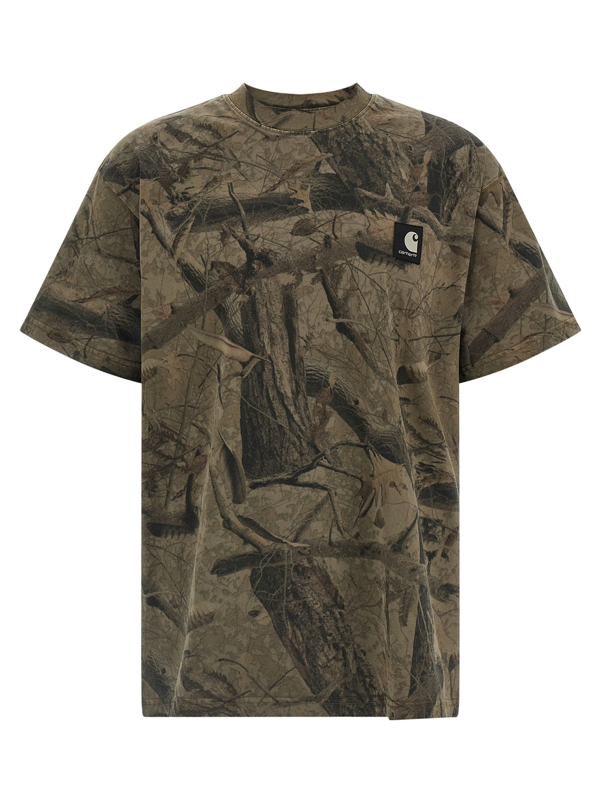 Carhartt Wip Feather Tree Print Shirt Green