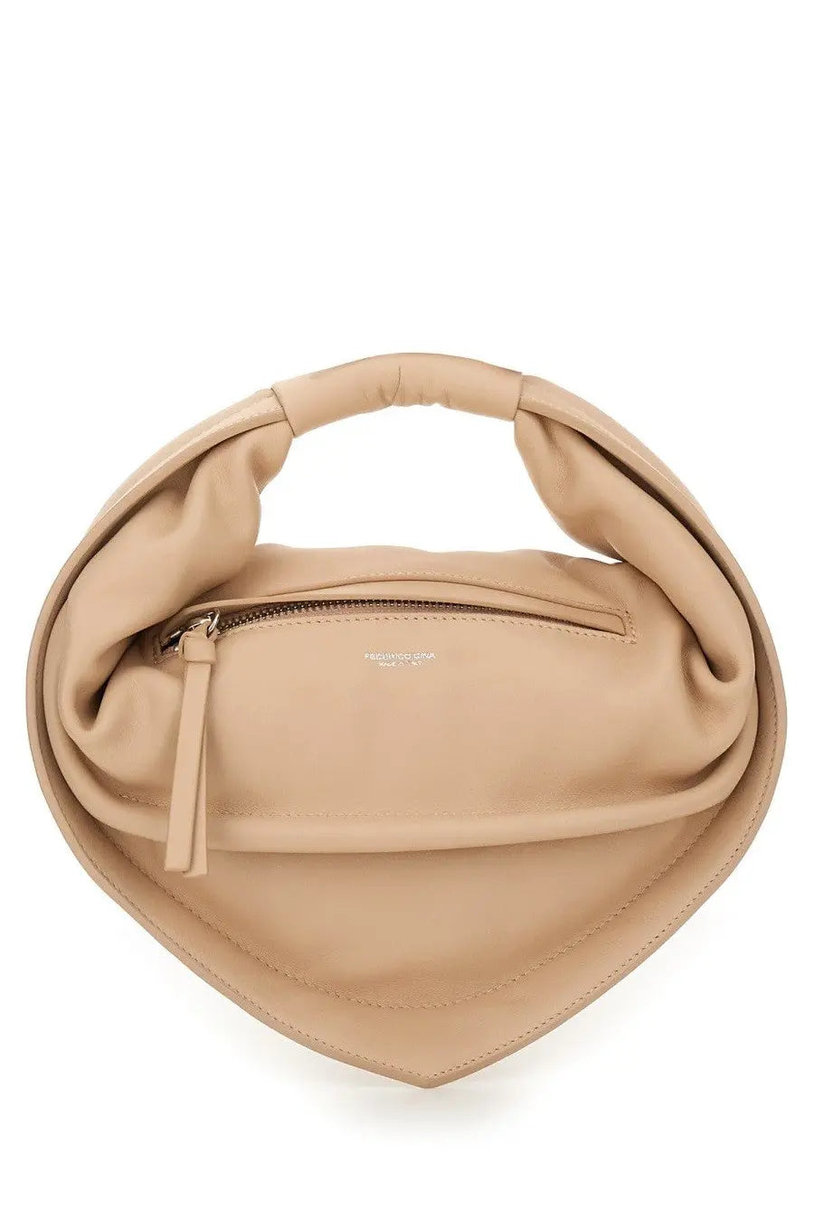 FEDERICO CINA Women's Midi Cupcake Bag Beige