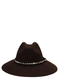 Golden Goose Fedora Hat Brown