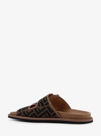 Fendi Men's Fendi Feel Sandals Brown