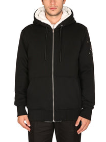 Moose Knuckles Men's Felpa Bunny Black