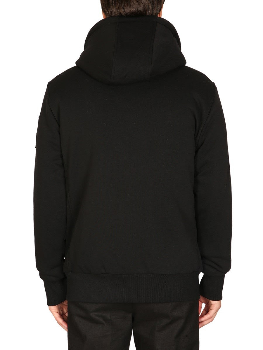 Moose Knuckles Men's Felpa Bunny Black