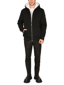 Moose Knuckles Men's Felpa Bunny Black