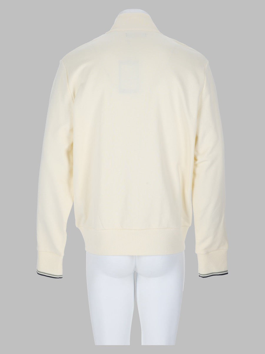Fred Perry Men's Felpa Con Zip Pink