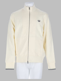 Fred Perry Men's Felpa Con Zip Pink