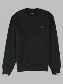 Fred Perry Men's Felpa Con Multicolor