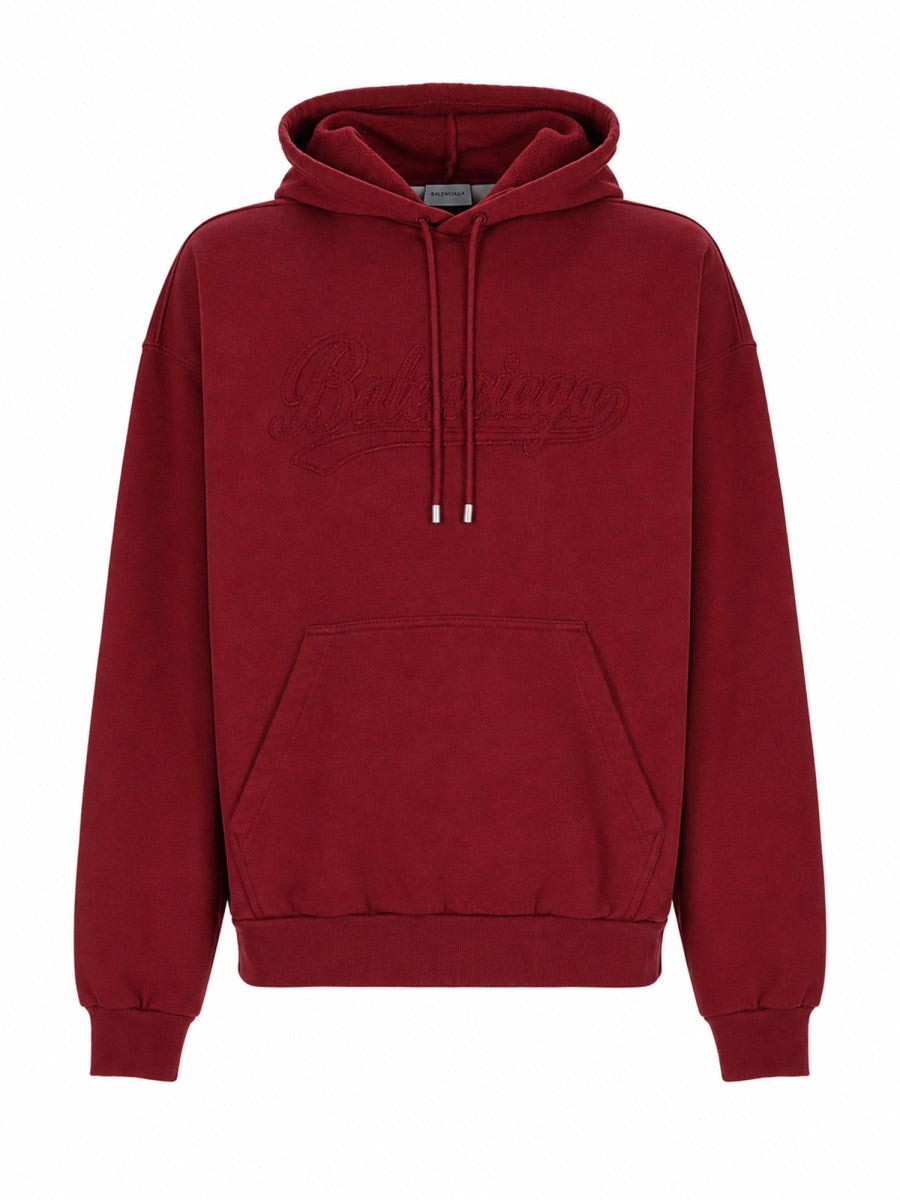 Balenciaga Men's Sweatshirt Red