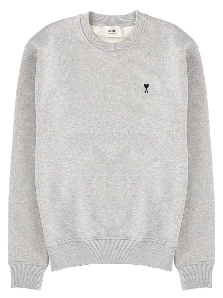 Ami Paris Men's Sweatshirt Grey