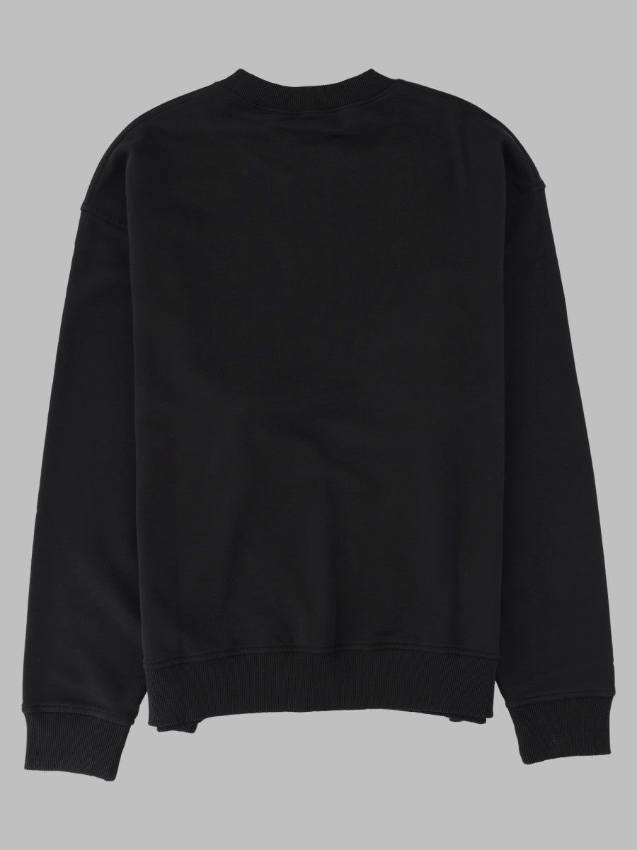 Palm Angels Men's Felpa Con Black