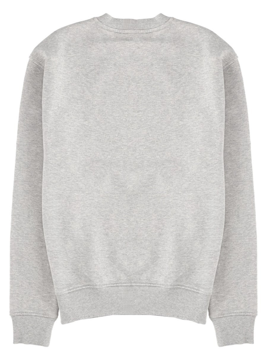 Ami Paris Men's Sweatshirt Grey, view 2