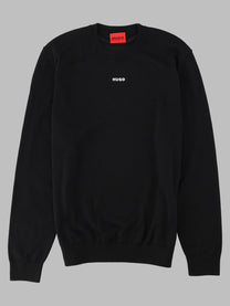 HUGO BOSS Men's Felpa Con Black