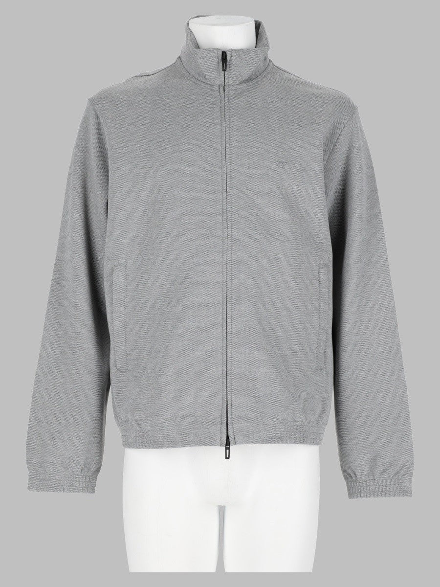 Emporio Armani Men's Felpa Con Zip Blue