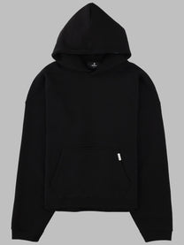 Represent Men's Felpa in Cotone Con Cappuccio Black