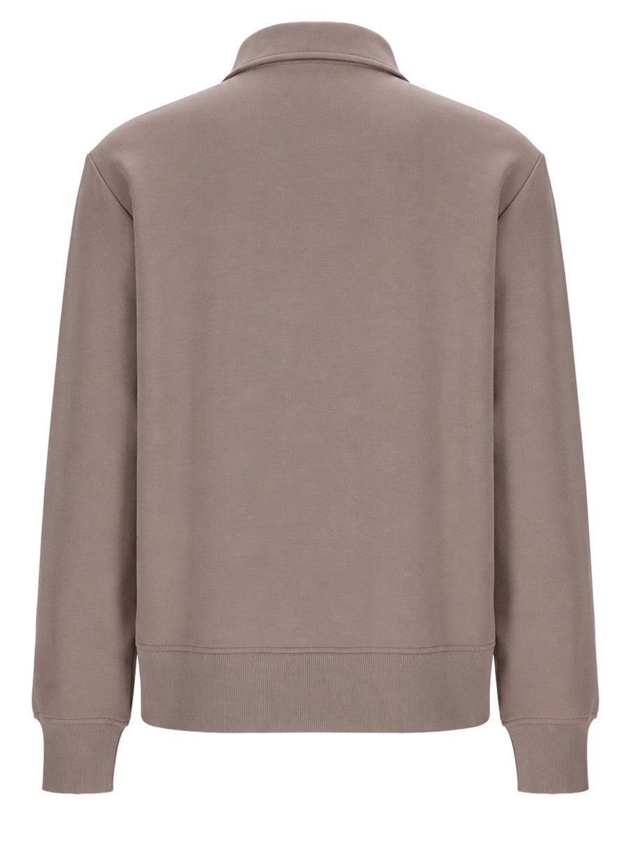 S MAX MARA Women's Felpa in Jersey Di Cotone Tecnico Beige