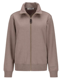 S MAX MARA Women's Felpa in Jersey Di Cotone Tecnico Beige
