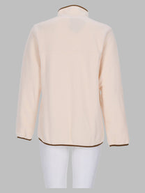 Patagonia Women's Pile Synchilla® Snap ® Sweatshirt Beige, view 2
